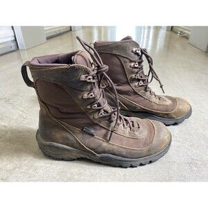Danner ELEMENT 8" Brown Leather Waterproof Work Hunting Boots Mens Sz 9.5